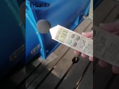 Prueba acústica de los motores de alto voltaje