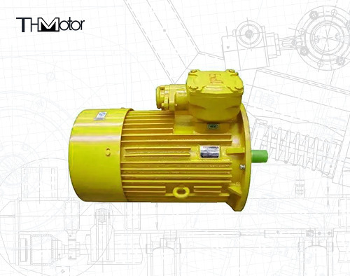 380-440V IMB3 Motor eléctrico ignífugo -15°C a 40°C Temperatura ambiente 200 KW