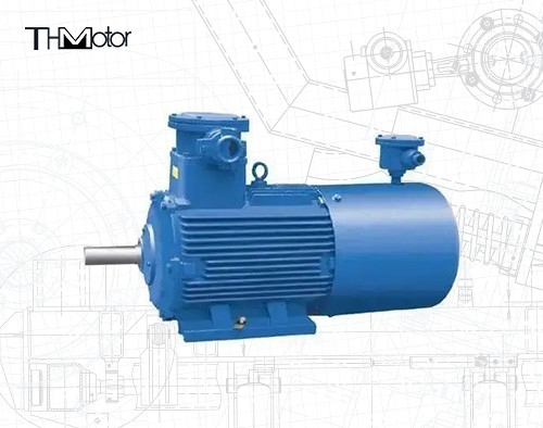 IC411 Motor eléctrico ignífugo IP55 Clase de protección ≤ 70 dB Nivel de ruido