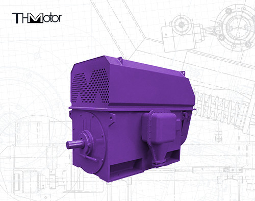 2500KW motor de alta tensión con bajo nivel de vibración para el sector industrial