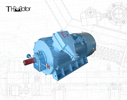 motor eléctrico incombustible de 3600rpm IE2 con la bomba trifásico a prueba de explosiones
