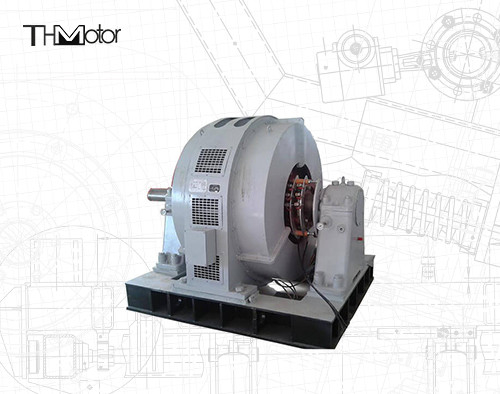 Motor sincrónico de corriente alterna de suministro de energía de CA con un rango de potencia de 400-15000kw
