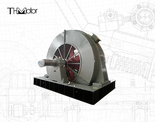 Motor síncrono CA con 4 polos y minería estándar de la CEI con clasificación IP55
