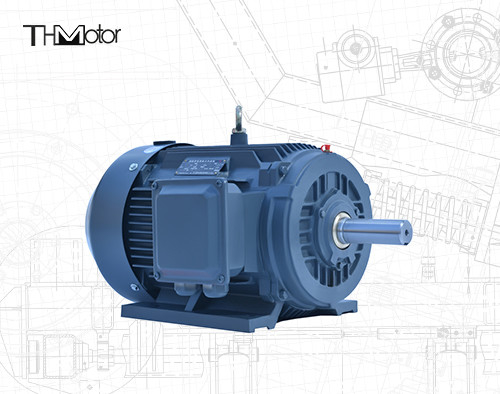 IP54/IP55 Voltado Motor de corriente continua 4/6 polos 0,4-75kw Potencia Velocidad del eje hueco 1000 - 3000 rpm