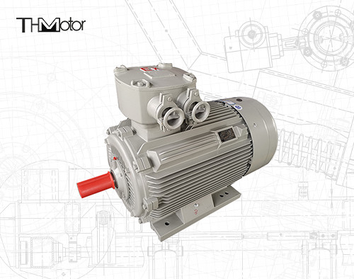 Motor eléctrico ininflamable asincrónico IP44 IP54 IP55 de la fan del ventilador de YBF