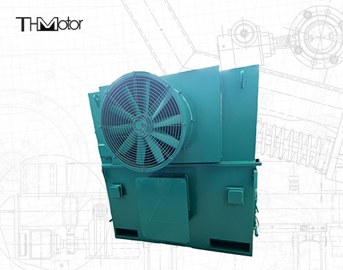 Motor eléctrico de inducción de 4 polos de tensión IP55 con método de enfriamiento IC611