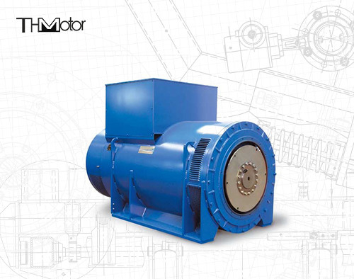 Rango de potencia de 400-15000kw Motor síncrono de corriente alterna con corriente nominal de 14A