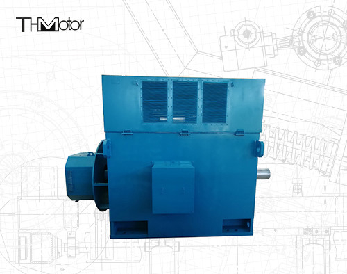 Motor de inducción eléctrico del rotor de herida del anillo colectando del alto esfuerzo de torsión de YR560-4 3600rpm IP23 IP54 IP55