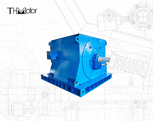 YRKK 1700KW Motor de inducción de rotor de herida de voltaje medio