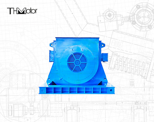 YRKK 1700KW Motor de inducción de rotor de herida de voltaje medio