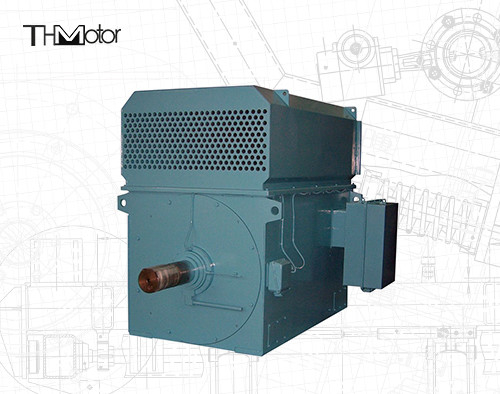 Alto motor de inducción del rotor de herida del esfuerzo de torsión del CE YR500-4 IC611