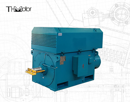 Motores asincrónicos trifásicos 3kv-11kv del rotor herido de YRKK
