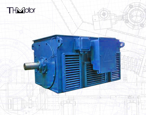 Motor eléctrico de alto voltaje IP23 Rango de velocidad 100rpm-3600rpm para aplicaciones de trabajo pesado