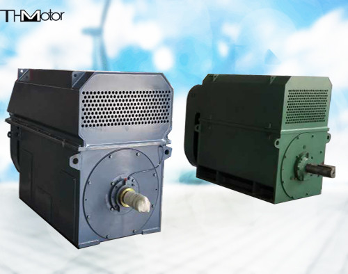 alto motor de poca velocidad IP44 IP54 IP55 de la prueba PMSM VFD de la llama del esfuerzo de torsión 400kw