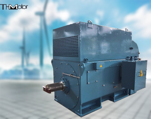 Motores de inducción eléctricos del rotor herido de la eficacia alta del año 1000kw-12000kw