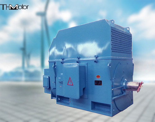 Motores de inducción eléctricos del rotor herido de la eficacia alta del año 1000kw-12000kw