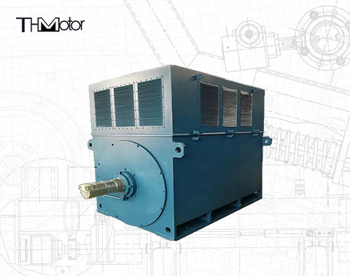 YPKK 900kw Motor eléctrico asíncrono de tres fases de alto voltaje 8p10p 12p