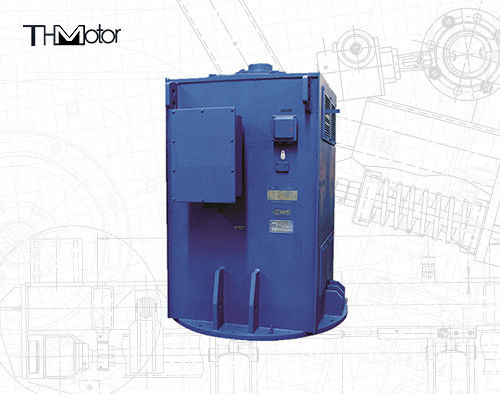 Motores de inducción asíncrono de 3 fases montados verticalmente de 2800kw IP55 IP54