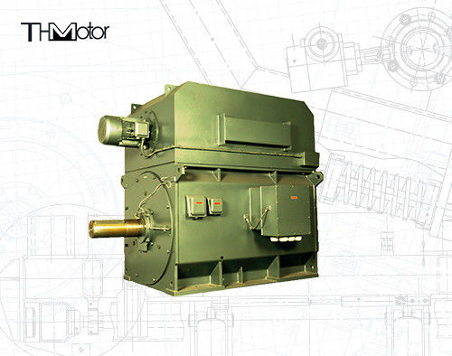 Inversor de jaula YPKK Motor asíncrono de tres fases 3000RPM IP55 6000KW