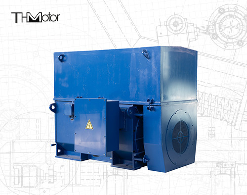 IC611 6000kw motor de CA de alto voltaje de la inducción asincrónica de 3 fases para el ventilador 1500RPM