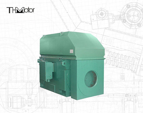 Motores asincrónicos 3kv trifásico - 11kv 1000rpm del rotor herido de YRKK