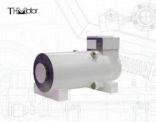 Motor asíncrono trifásico de 1000 kW con refrigeración IC37W y protección IP56 para aplicaciones en cortadoras de carbón